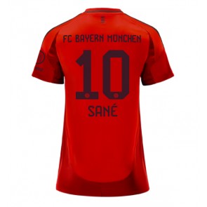 Bayern Munich Leroy Sane #10 Dámské Domácí Dres 2024-25 Krátký Rukáv